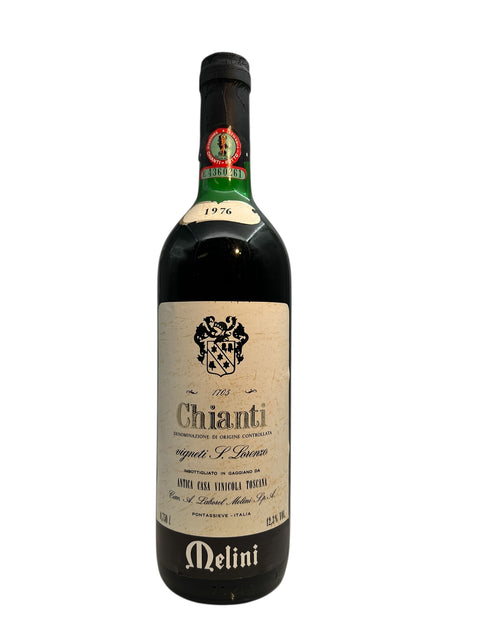 Flaske Chianti Melini 1976