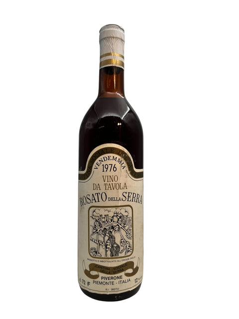 Rosato della Serra 1976 Cantina Sociale rosévin flaske