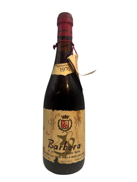 Flaske af Barbera di Vinchio e Vaglio Serra 1976