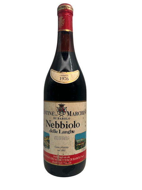 Flaske af Nebbiolo Cantine dei Marchesi di Barolo 1976
