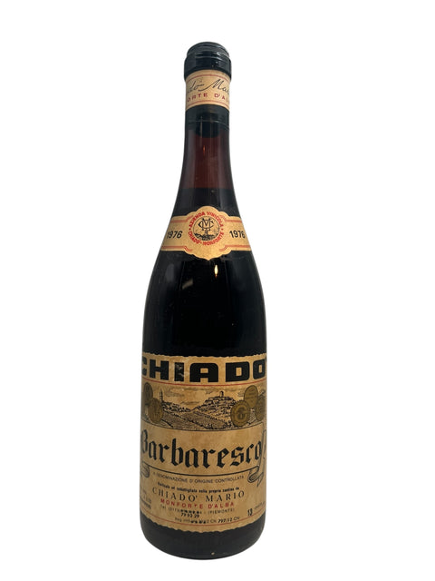 Barbaresco Chiado Mario 1976 flaske