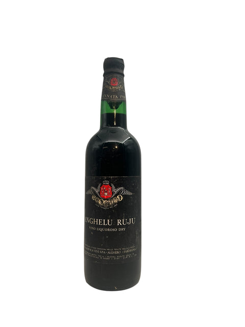 Bottle of Anghelu Ruju Sella & Mosca 1986 red wine