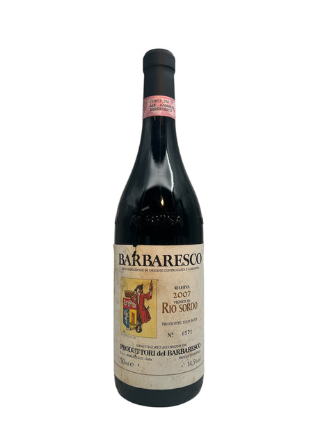 Barbaresco rött vin från Produttori del Barbaresco årgång 2007