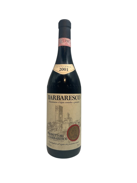 Flaska Barbaresco Produttori del Barbaresco 2001 vin