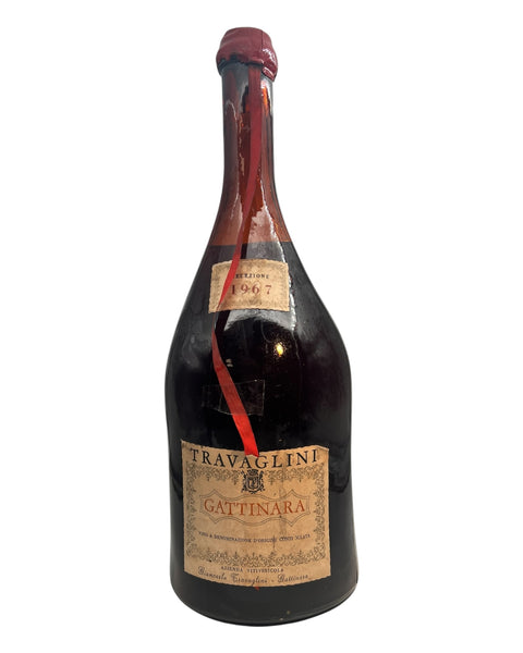 Gattinara red wine from Travaglini vintage 1967