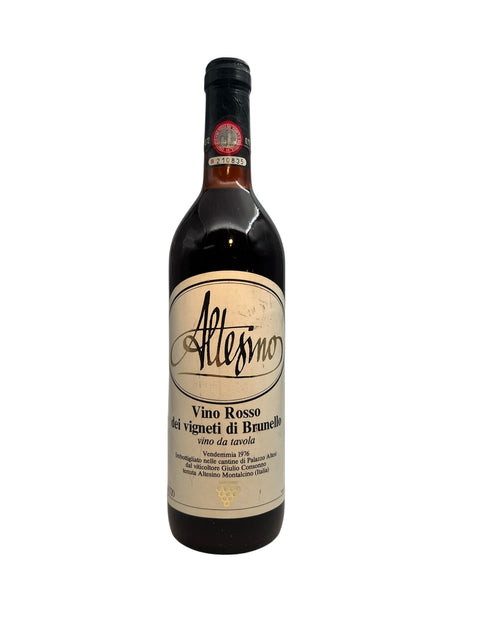 Fles Vino Rosso Altesino 1976