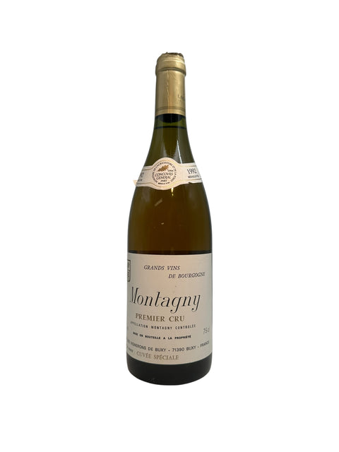Montagny Premier Cru 1992 vitvinsflaska