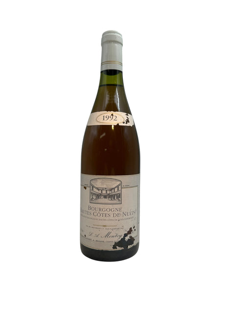 Flaska Bourgogne Hautes Côtes de Nuits 1992 från Montroy