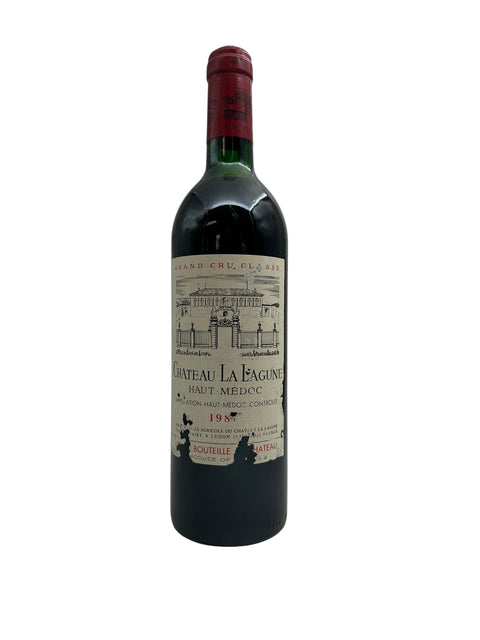 Flaska Chateau La Lagune rött vin 1995 från Bordeaux