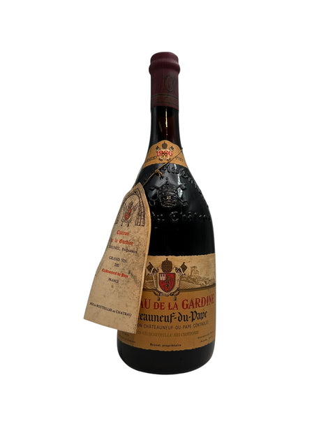 Fles Châteauneuf-du-Pape van Château de la Gardine