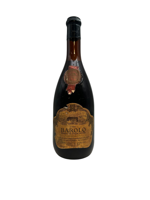 Barolo Giovanni Scanavino 1979 fles