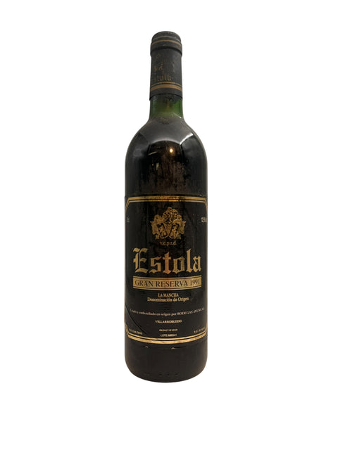 Fles Estola Gran Reserva 1991 van Bodegas Ayuso