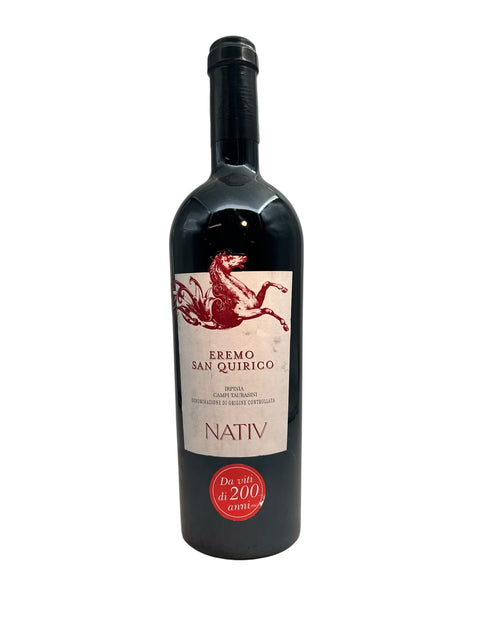 Bottle of Eremo San Quirico Nativ 2019 red wine