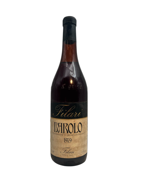 Barolo Filari 1979 flaske - Italiensk rødvin