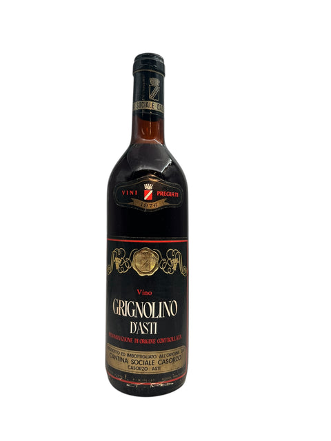 Cantina Sociale Casorzon pullo Grignolino d'Astia 1976