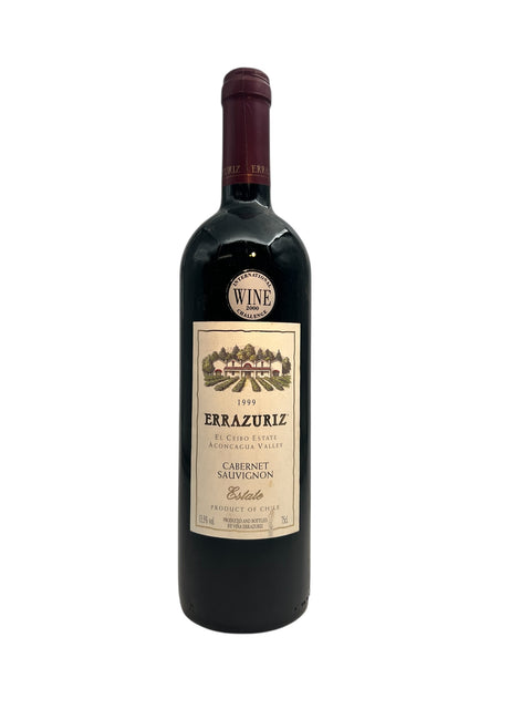 Flasche Errazuriz Cabernet Sauvignon 1999