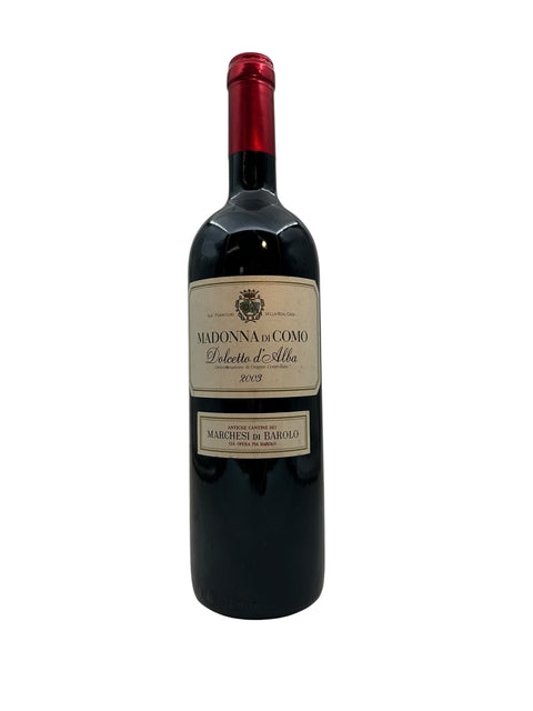 Bottle of Madonna di Como Marchesi di Barolo vintage 2003