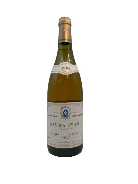 Bottle of Givry 1er Cru 1994 white wine from Remoissenet