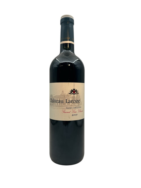 Château Laroze Grand Cru 2009 red wine bottle