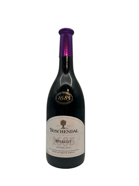Boschendal 1685 Merlot 2010 bottle