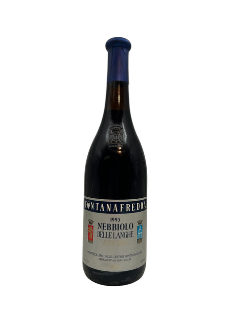 Nebbiolo delle Langhe Fontanafredda 1993 bottle