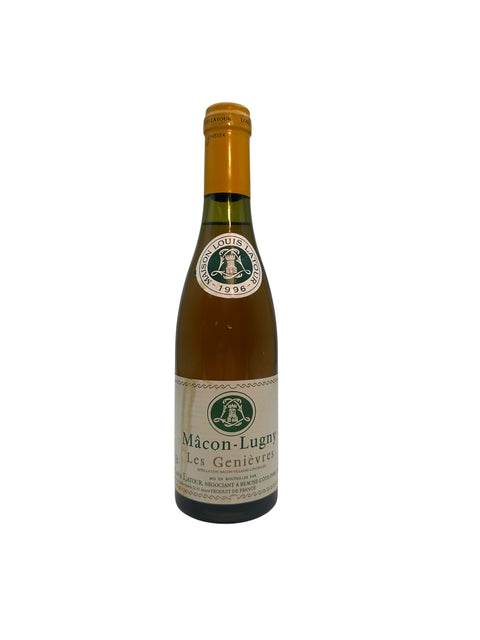 Flaske af Mâcon-Lugny Les Genièvres Louis Latour 1996 hvidvin