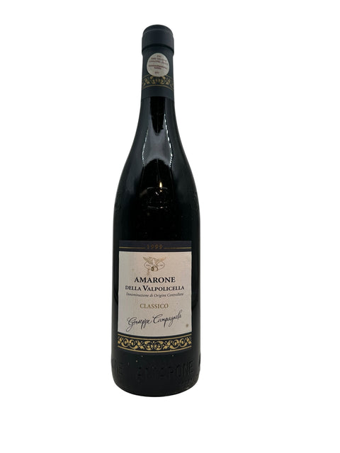 Pullo Amarone della Valpolicella Giuseppe Campagnolaa vuodelta 1999