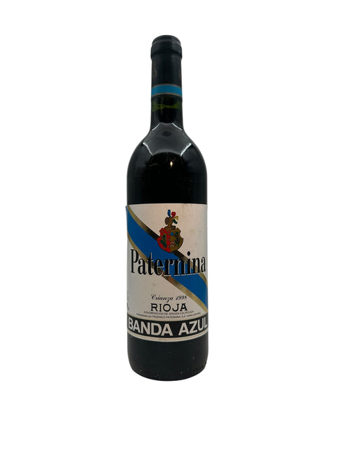 Eine Flasche Banda Azul Paternina 1998 Rotwein aus Rioja