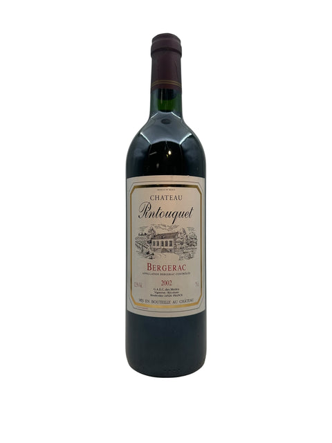 Flasche Bergerac Château Pintouquet 2002 Rotwein