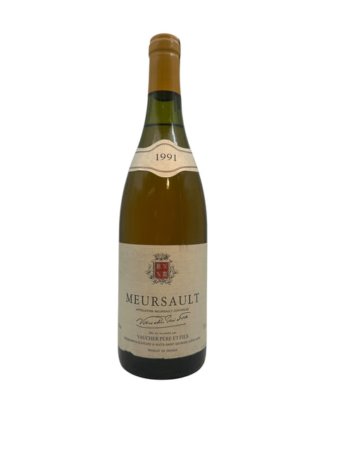 Meursault-Weißwein von Vaucher Père et Fils, Jahrgang 1991