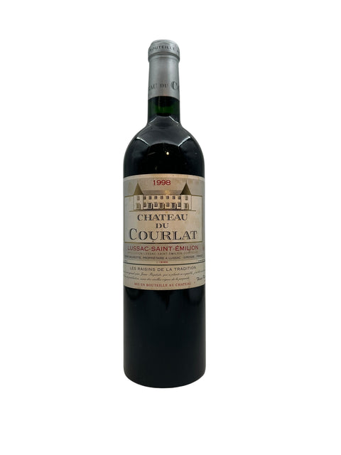 Flasche Rotwein Chateau du Courlat 1998