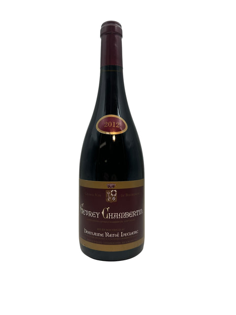 Flasche Gevrey Chambertin Domaine René Leclerc 2012
