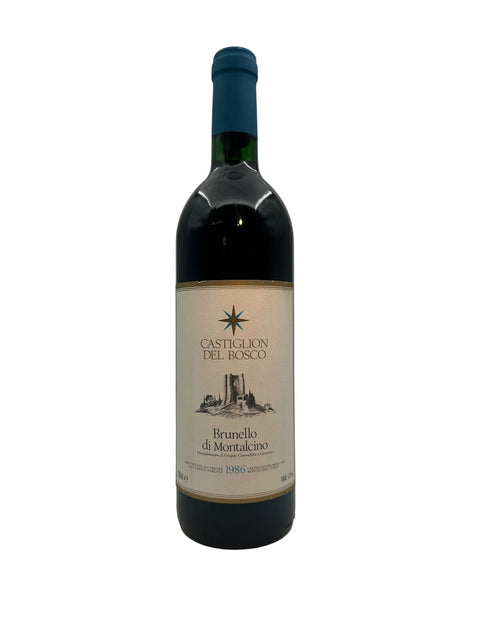 Flaske af Brunello di Montalcino Castiglion del Bosco 1986