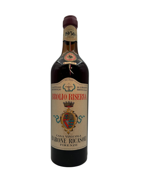 Brolio Riserva Barone Ricasoli 1956 flaske