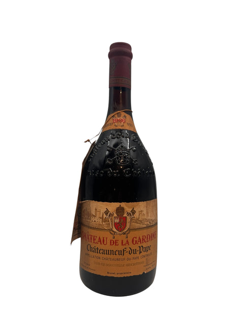 Flaske Châteauneuf-du-Pape 1996 fra Château de la Gardine
