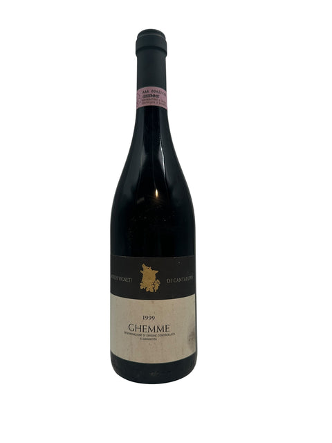 Flaske af Ghemme Antichi Vigneti Di Cantalupo 1999 rødvin