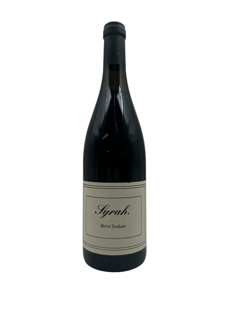 Flaske med Syrah rødvin fra Hervé Souhaut