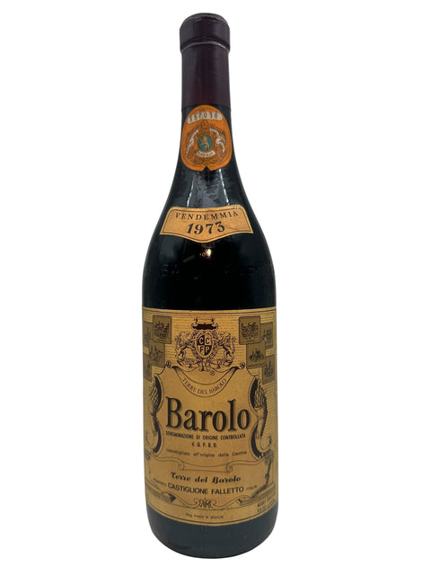 Flasche Rotwein Barolo Terre del Barolo 1973