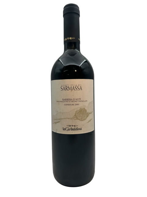 Barbera d'Asti Superiore 2001 La Giribaldina-fles