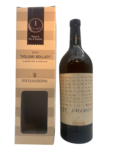 Fles Moncucco Fontanafredda 2021 witte wijn