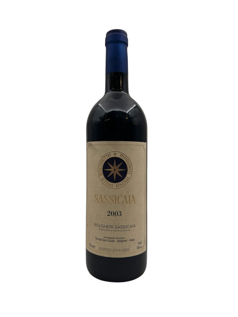 Fles Sassicaia 2003 van Tenuta San Guido
