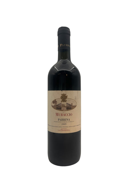 Fles rode wijn Muraccio Parrina 2009