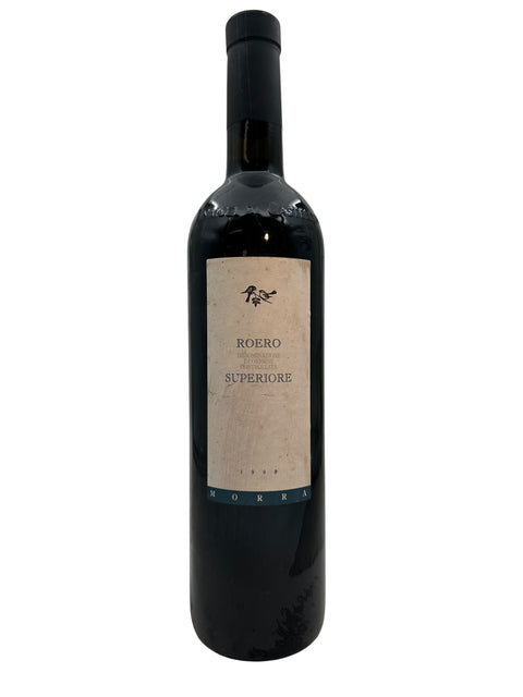 De fles Roero Superiore Morra 1998 rode wijn