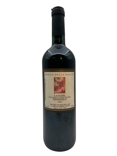 Fles Langhe Nebbiolo 2002 van Cascina Peletto