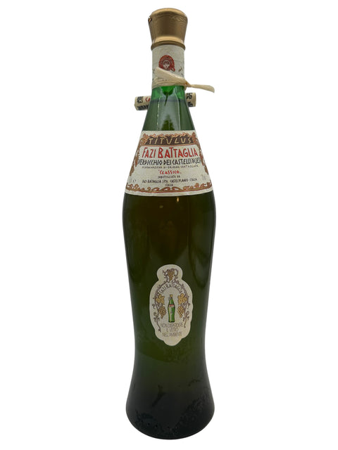 Fles witte wijn Fazi Battaglia Verdicchio