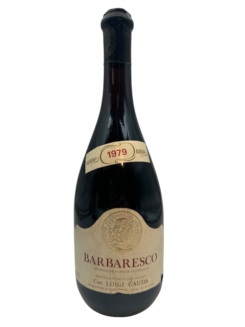 Fles Barbaresco Cav Luigi Cauda 1979