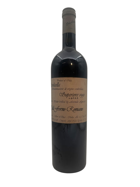 En flaska Valpolicella Superiore 1991 från Dal Forno Romano