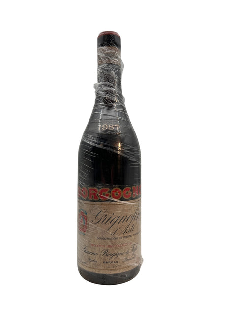Grignolino d'Asti Giacomo Borgogno 1987 vinflaske