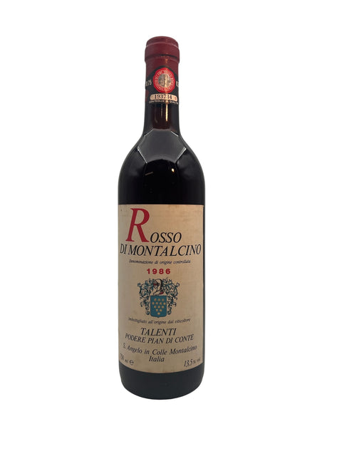 Bouteille de Rosso di Montalcino Talenti de 1986