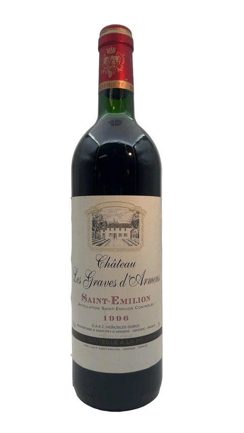 Saint Emilion Château Les Graves d'Armens 1996